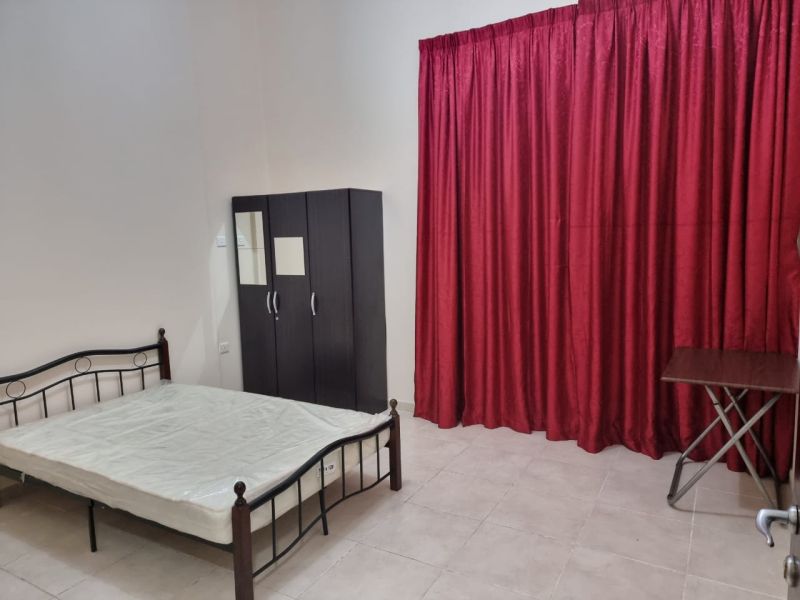 Master Bedroom Available For Indian Small Family Or Executive bachelors In Shabiya 09 Mussafah Community Abu Dhabi AED 2500 Per Month